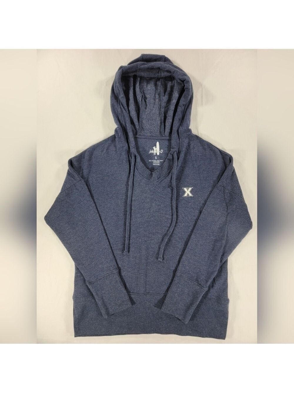 Xavier Musketeers St. X Carrie Hoodie Womens Small Blue Johnnie-O Pullover